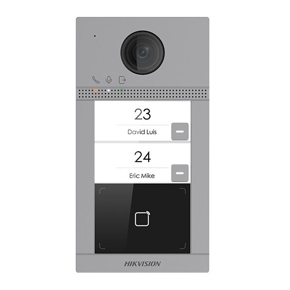 Camara De Videoportero 2Mp Para 2 Deptos. Tcp/Ip