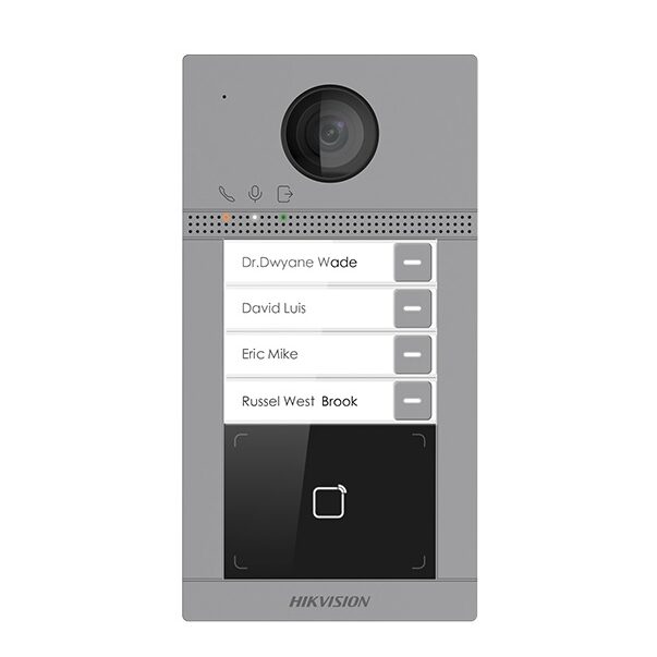 Camara De Videoportero 2Mp Para 4 Deptos. Tcp/Ip