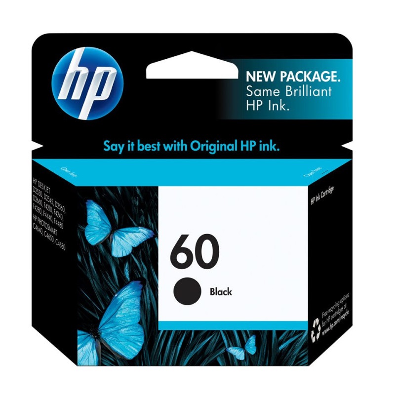 HP 60 - 4 ml - negro