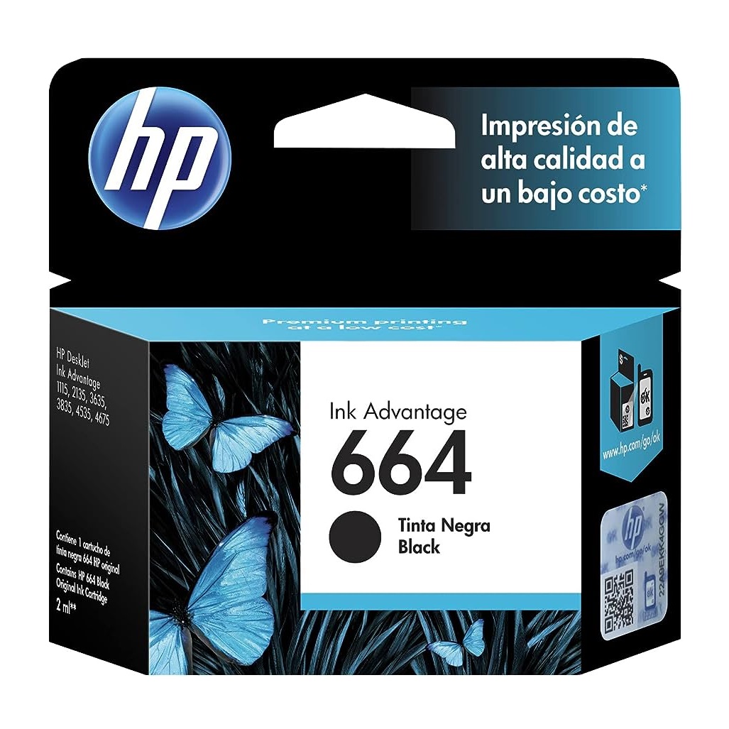 HP - Ink cartridge - Black 664