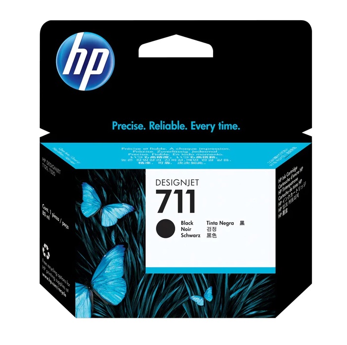 HP 711 - 80 ml - negro