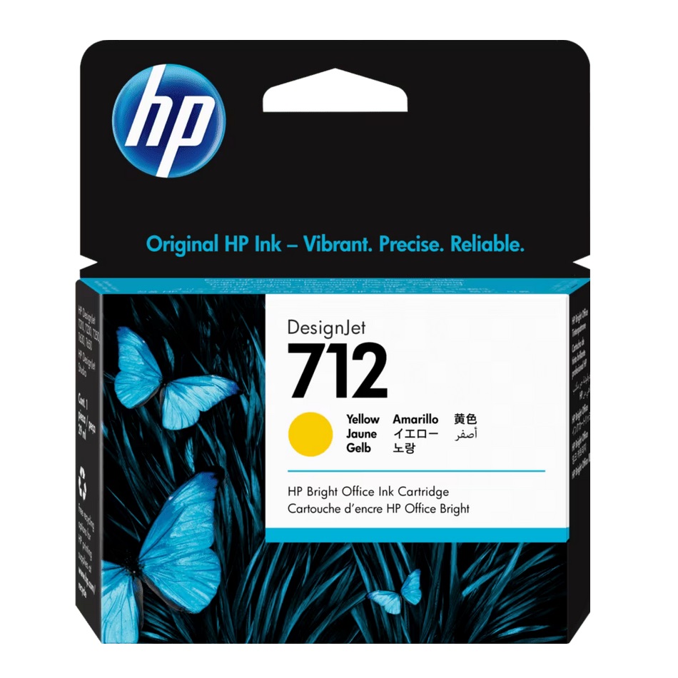 HP 712 - 29 ml - amarillo