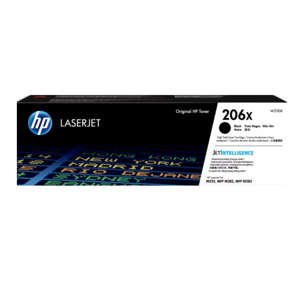 HP 206X - Alto rendimiento - negro