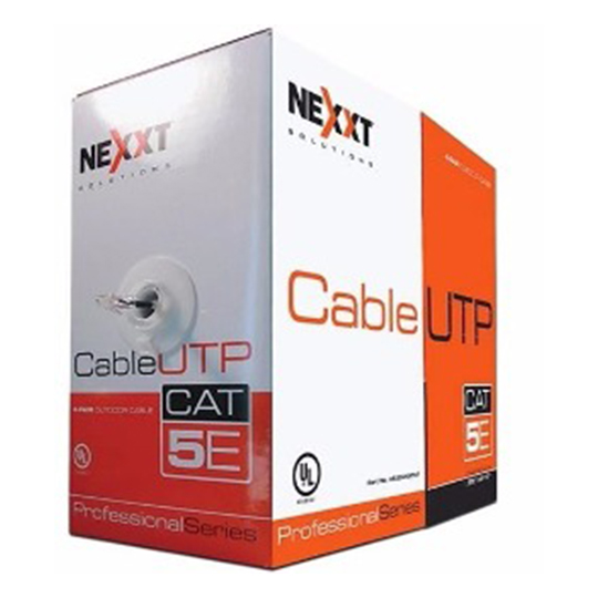 Rollo de cable Utp Cat 5E 305 Mts Interior