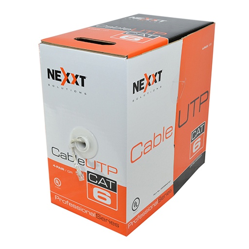 Rollo de cable Utp Cat6 305 Mts Exterior Nexxt