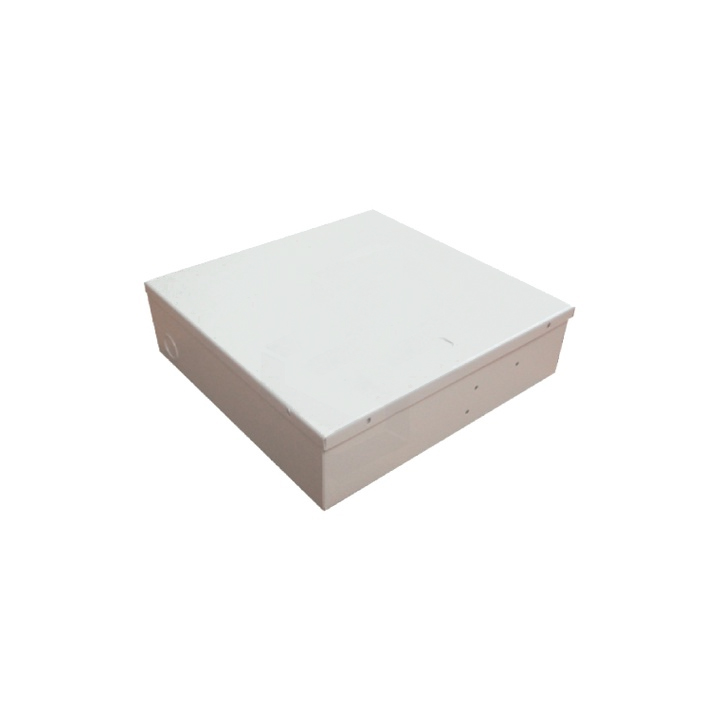 Caja De Alarma Metalica Blanca