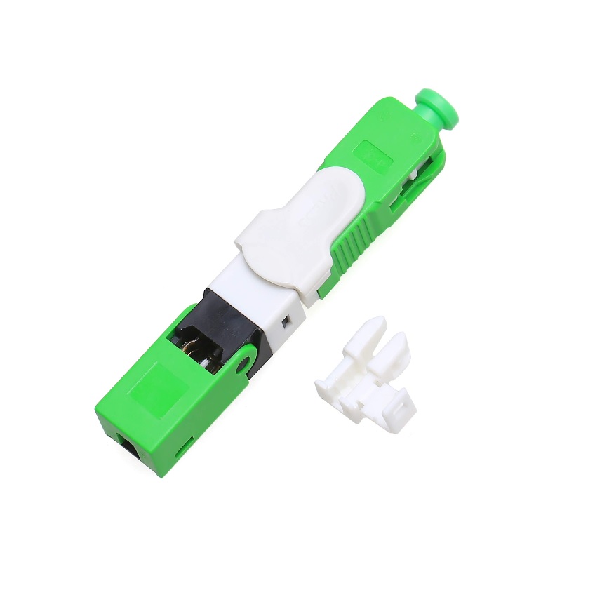 Conector rápido de campo SC/APC.