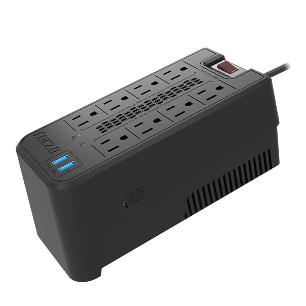 Regulador de voltaje Forza 8 tomas