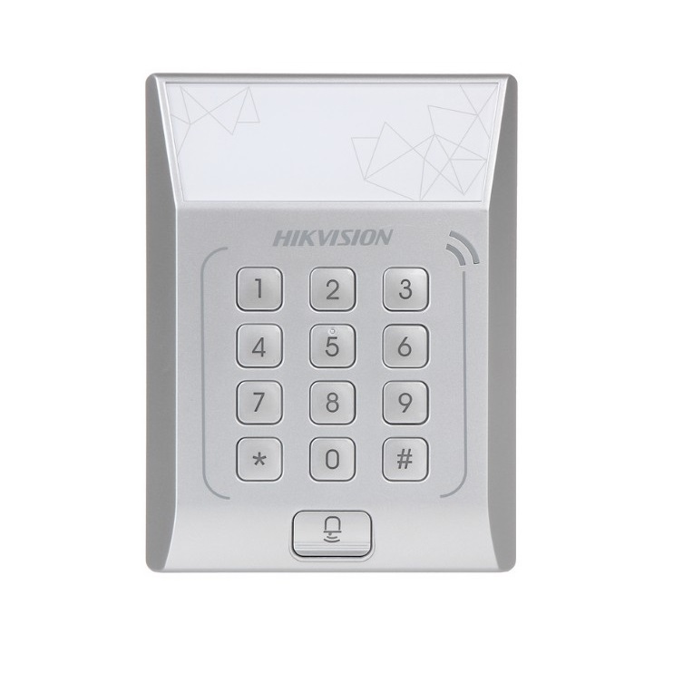 Control De Acceso Stand Alone Con Botonera Hikvision DS-K1T801E