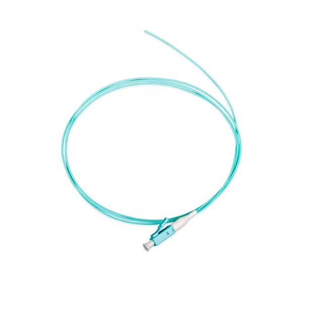 Cable Pigtail fibra óptica LC/UPC, OM3 Multimodo, 2 mts