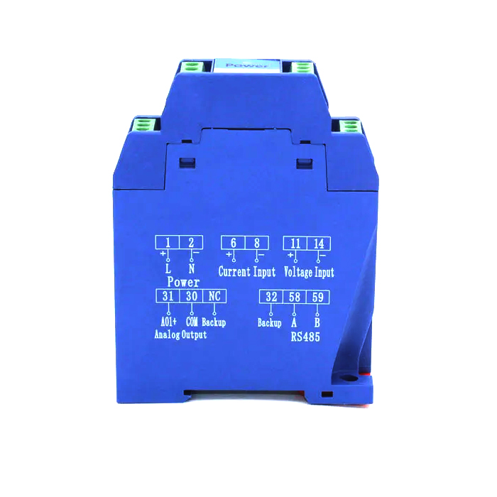 Transmisor de voltaje monofásico, DC 0-50V CC, transductor 0-5V