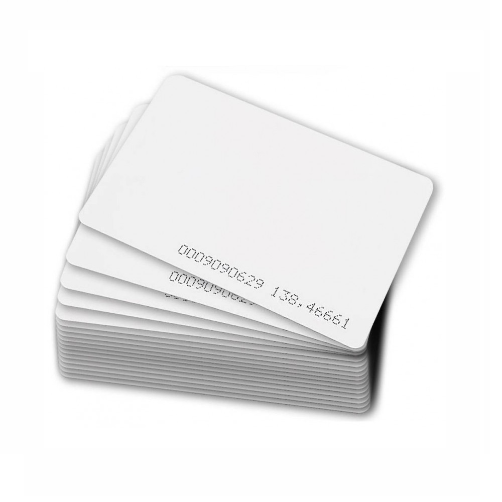 Tarjeta De Proximidad Imprimible ZK-IDCARD ZKTeco