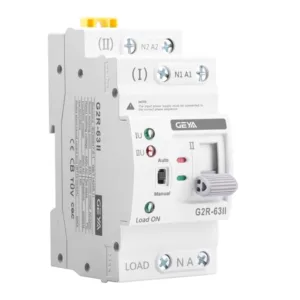 Interruptor de transferencia automática modular para riel DIN G2R-63 II